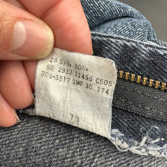 Vintage Lee Womens High Waisted Denim Jeans Size 10 1990s USA Retro Mom Style - Picture 6 of 7